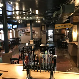 Newly renovated back bar now non smoking