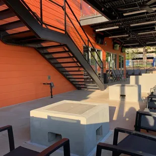 Wine Down Wednesday starting 4:30pm.  Firepits when its chilly outside.  Perfect weather anytime