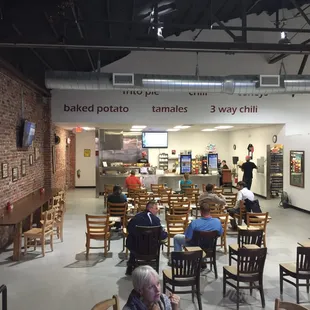 This is Coney Island's new location in downtown Tulsa. It sits in the historic Brady District