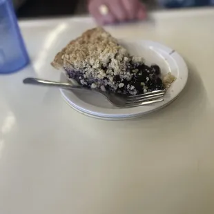 Blueberry pie