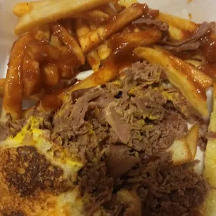 Cornbeef on Texas toast