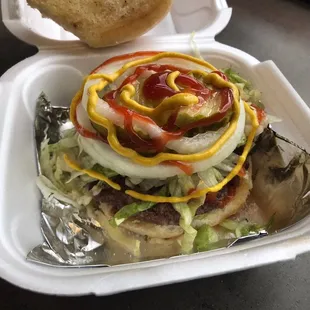 Just a burger. Nice, right?