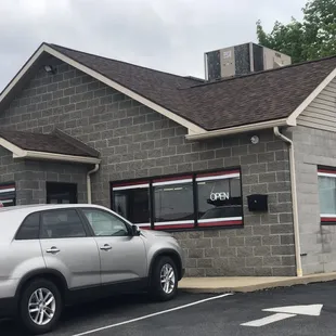 Coneys, right next to a BP gas station