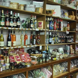 A large selection of Wisconsin Wines.