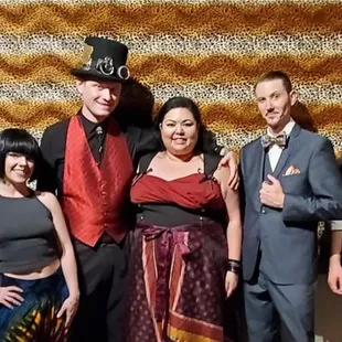 Parlor Magic Show cast .