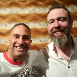 With Paul Prater, Mentalist.