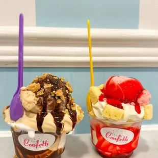 S'mores and Strawberry Shortcake