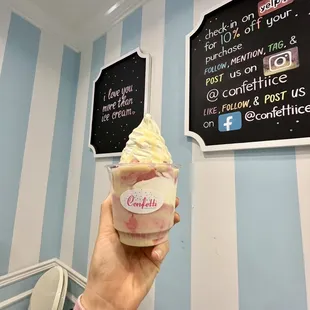 Strawberry milkshake