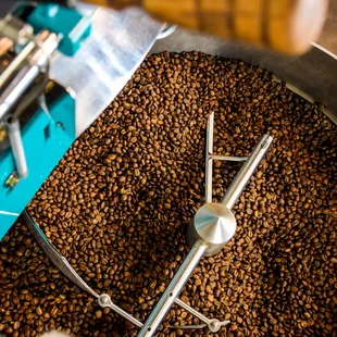 a coffee roasting machine