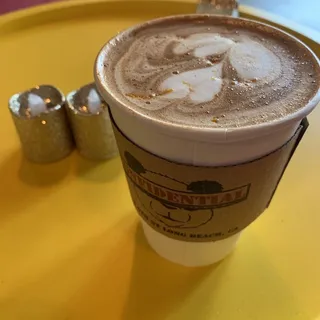 Champurrado latte