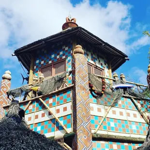 the top of a building
