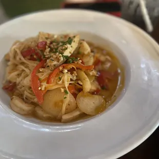 a plate of food