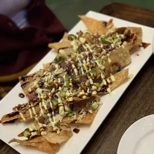 Ahi Tuna Nachos