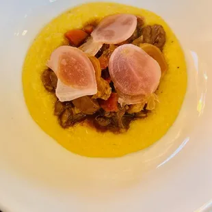 Guinea hen ragout