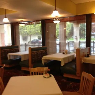 interior, sushi and sashimi