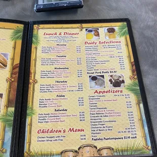 Menu 03/2020