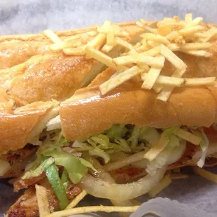 Love the fries in and over it.