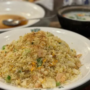 Seafood fried rice