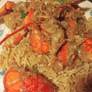 974. E-Fu Noodle with Shitake Mushroom