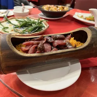 905. Rice Baked with Chinese Sausages