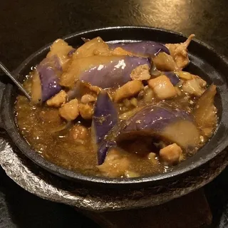 806. Salted Fish, Chicken & Eggplant in Casserole