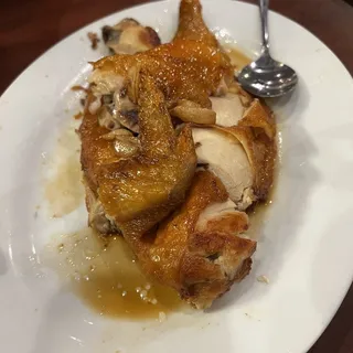 House special chicken with Garlic half