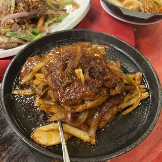 701. Sauteed Beef Filet with Chinese Broccoli