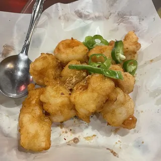 611. Fried Jumbo Shrimp with Salt & Pepper