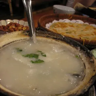 403. Pork & Preserved Egg Congee