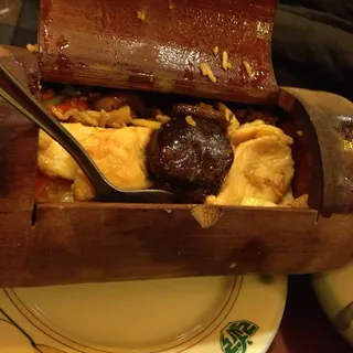 414. Chicken & Mushroom Congee