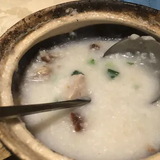 416. Pork, Chicken & Duck Congee