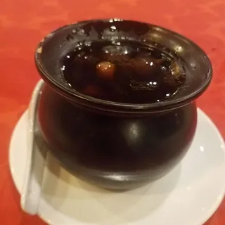 363. Simmered Chicken Soup with Black Garlic