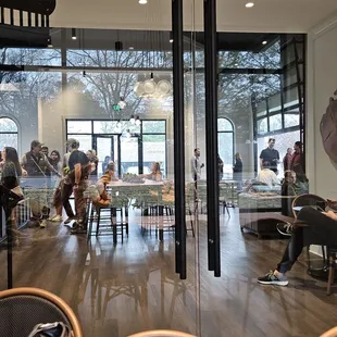 The coffee is great. The deserts are great.  The staff is very friendly.  The space is incredible.