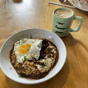 Grits with Pork Belly