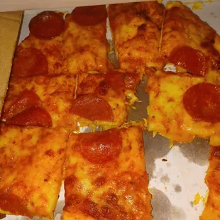 pizza, food