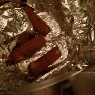 Mozzarella sticks it was cold wouldn&apos;t be ordering from there anytime soon this year