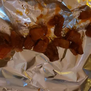 Congress Pizzeria&apos;s idea of a rib tip . . . NOPE!