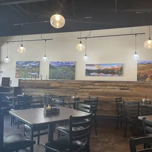 Inside of restaurant