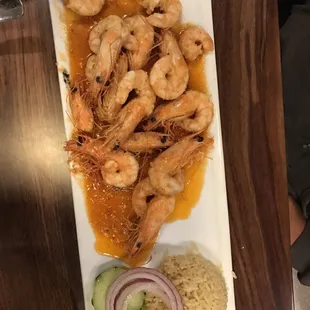 Camarones Al Mojo De Ajo