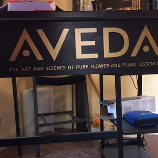 Powered by Aveda!