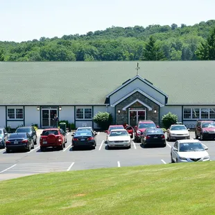 Welcome to the Conley Resort! Ample free parking is available.