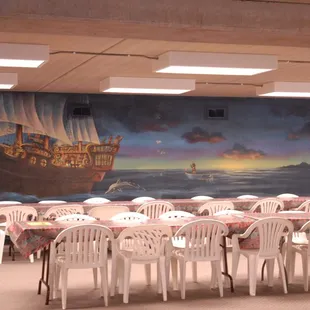 Birthday parties are us, call to schedule and gain the use of our party room.