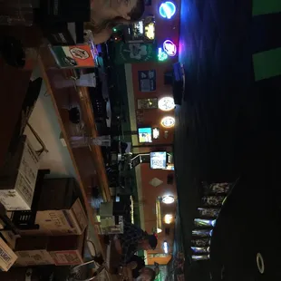 a man standing at the bar