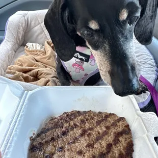 $2.23 after tax for a meat patty no salt