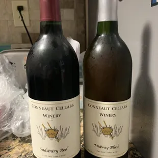 2 of the wines I purchased
