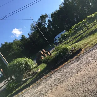 a sign for the winery