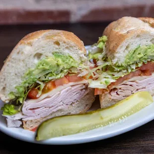 Turkey, Avocado, Swiss