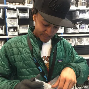 My budtender Arron seemed to know his business