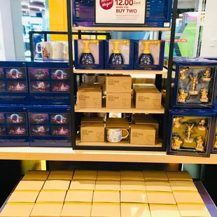 Looking for Starbucks mugs? Make sure to check the shop across if the cafe's out of stock