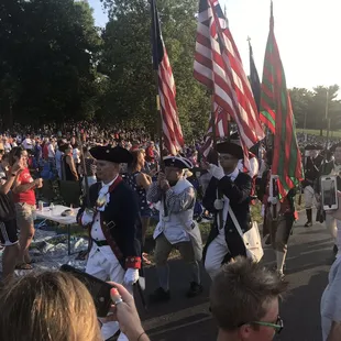 Sons of the revolution during ISO July 4th celebrations 2019